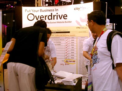 CityMax Booth at eBay Live! 2006