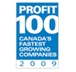 2009 - Featured in PROFIT Magazine's Next 100 Emerging Businesses in Canada list