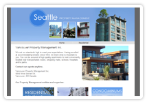 sample design of a seattle website