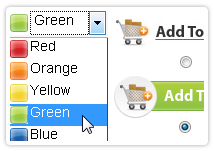 customize the looks of your shopping cart buttons