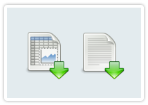 export your orders to a spreadsheet